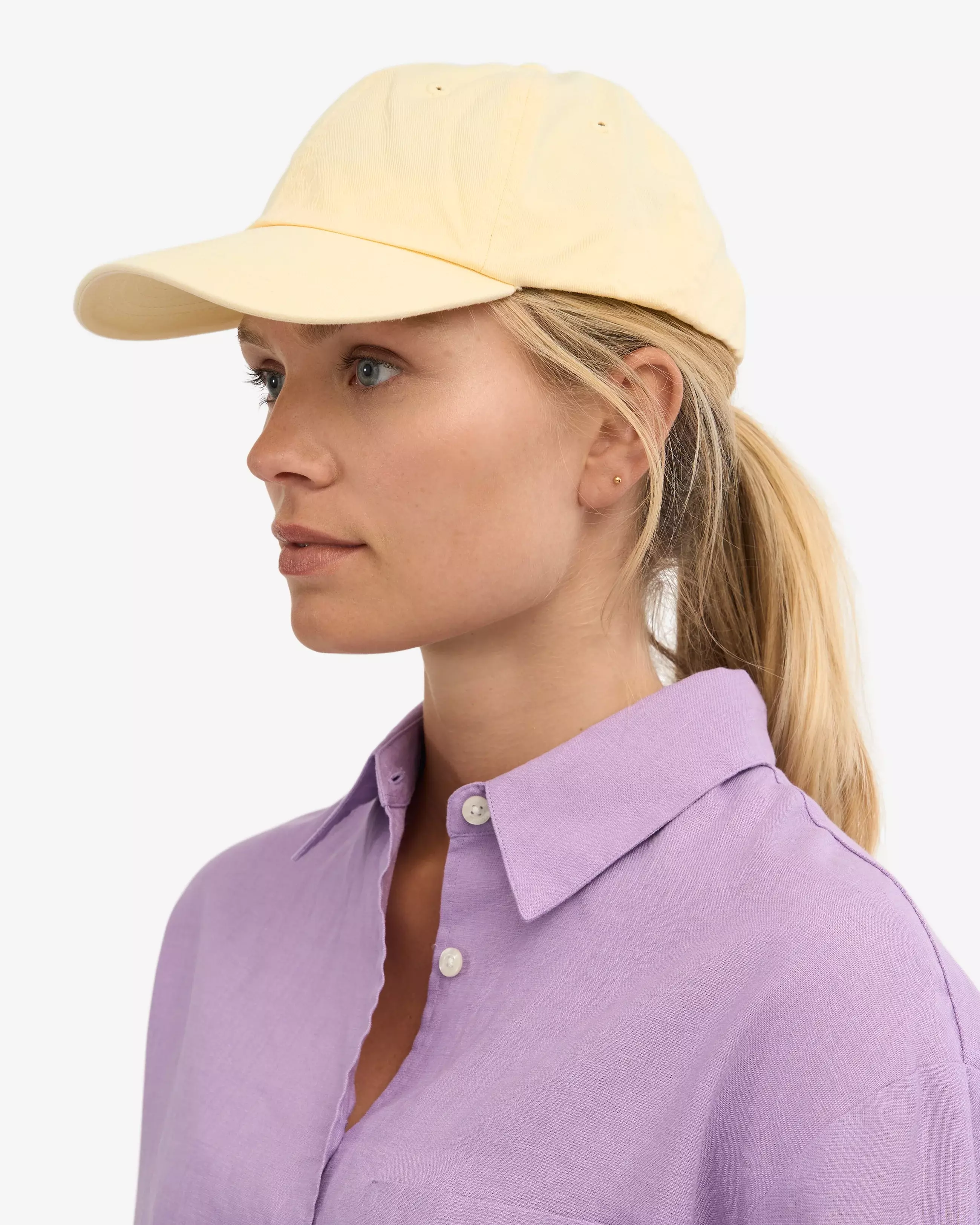 Colorful Standard Organic Cap Soft Yellow Unisex Cap gelb